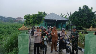 Patroli Gabungan Forkopimcam Lembar, Amankan Pilkada 2024