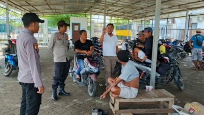 Polsek Kawasan Pelabuhan Laut Bima Gelar Kegiatan Jumat Curhat di Area Pelabuhan